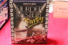 Murder Mystery Party Game " Murder By Magic " Detective Crime - NEW and SEALED