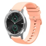 Garmin VivoMove Luxe Klockarmband i Silikon - Rosa