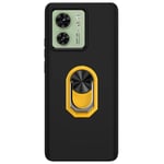 TPU sormuskotelo Motorola Edge 40 5G - Keltainen
