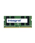 Integral 16GB LAPTOP RAM MODULE DDR4 3200MHZ PC4-25600 UNBUFFERED NON-ECC 1.2V 2GX8 CL22 module de mémoire 16 Go 1 x