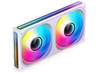 Jonsbo Zb-240 Infinity Mirror Argb Reverse Blade Pwm Lüfter - 240Mm Weiß (Zb-240Wr)