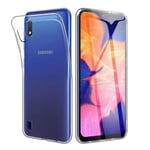 Transparent Silikon TPU-Skal till Samsung A10 Transparent