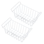 New 2PCS Chest Freezer Baskets Freezer Storage Basket Large Metal Chest