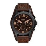 Fossil Klockarmband JR1511 Läder Brun 22mm