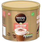Nescafé Gold Cappuccino Unsweetened Coffee Tins - 3x1kg