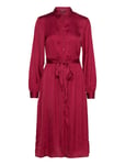 Karis Printed Shirt Dress Burgundy Scotch & Soda