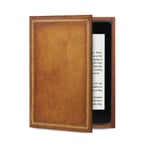 KleverCase Book Style Cover for Kindle Paperwhite eReader (My Book Tan Brown)