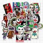50 Pcs Dc Villain Joker Clown Graffiti Stickers Waterproof Vinyl Pvc For Laptop Helmet Bicycle Luggage Car