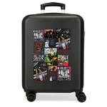 Star Wars Galactic Team Cabin Suitcase Black 38x55x20 cms Rigid ABS Side combination lock 34L 2 kgs 4 Double wheels Hand Luggage