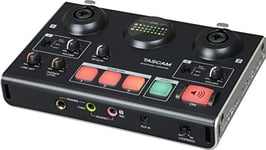Tascam MiNiSTUDIO Creator US-42B Interface audio USB pour le streaming, le podcasting, la diffusion personnelle, le jeu en direct et la sonorisation de films, avec 2 entrées, 2 sorties, 24 bits, 96 kHz