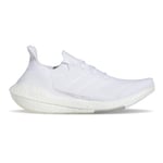Adidas UltraBoost 21 Lace-Up White Synthetic Womens Trainers FY0403