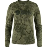 Fjällräven Womens Värmland Wool L/S (Grön (GREEN CAMO/626) X-small)