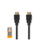 NEDIS Kabel HDMI Premium 2m svart