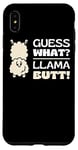 iPhone XS Max Guess What Llama Butt Dancing Booty Shaking Llamas Butts Gag Case