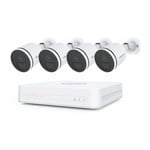 Kit vidéosurveillance ip 4 caméras KIT-4-FN8108H-S41