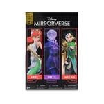 Disney Mirrorverse Figurines Princess Pack Mulan, Belle (Fractured) &