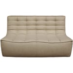 Ethnicraft-N701 Sofa, Beige 2-Pers