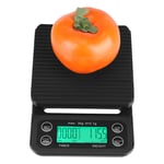 (Green)3KG/0.1g Electronic LCD Digital Kitchen Food Scale Drip Coffee Weighing