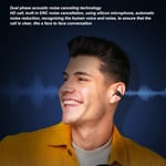 Clip On Wireless Earphones Open Ear BT 5.2 Bone Conduction Painless Ultra Lo New