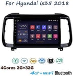 QWEAS Stereo Android 8.1 GPS Music Navigation Radio for Hyundai Ix35 2018 9"Touch Screen Multimedia Player Mirror Link Bluetooth Hands-free Calls SWC DAB USB
