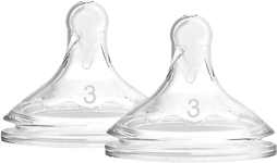 Dr Brown's Opt+ WideNeck Silikon Dinapp Strl 3 2st