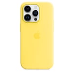 Apple iPhone 14 Pro Silicone Case with MagSafe - Canary Yellow Soft Touch Finish