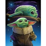 5D Diamond Painting Kit - YUESEN Star Wars Complete Diamond Painting on Canvas, for Interior Decoration Crafts Art Collection,Murals, Art, Crafts（Baby yoda)