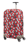 Samsonite Global Travel Accessories Disney Lycra Luggage Cover M, Red (Mickey/Minnie Red)