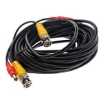 SovelyBoFan 10M BNC Video and Power Security Surveillance Extension Cable for DVR CCTV Camera