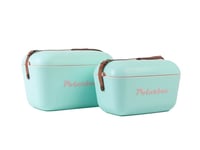 Polarbox Retro Vintage Portabel kylare grön 20 l