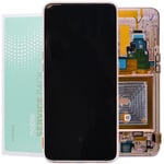 AMOLED Touch Screen For Samsung Galaxy A80 A805 Replacement Glass Chassis Gold