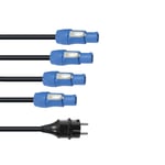 EUROLITE Powercon kabel 1-4, 3x2,5mm²