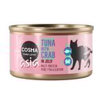 Cosma Asia i gelé 6 x 85 g - Tonfisk & krabbkött