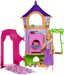 Disney Princess Rapunzel Doll & Tower Playset & Accessories New Tangled Toy 3+