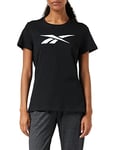 Reebok Women's Training Essentials Vector Graphic T Shirt, Black, XXL UK