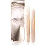 Tweezerman Professional travel set Rose Gold(for eyebrows) shade