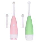 Toddler Electric Toothbrush Kids Plastic Cleaning Toothbrushes Battery GF0