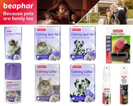 Beaphar Calming Treats Home Spray Collar Spot On Clicker Trainer For Cats Dogs