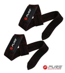 Pure2Improve - Buffalo Leather Weight Lifting Bar Straps - P2I201100
