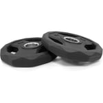 15KG Olympic Weight Plates x 2 = 30KG Barbell Dumbbell Weights Set 2 inch Disc