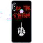 Xiaomi Mi A2 Lite Genomskinligt Skal Fuck System