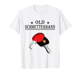 Old Butterfly, TT Bat, Ping Pong, Sayings, Table Tennis T-Shirt