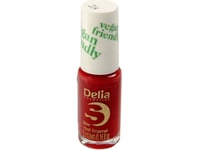 Delia Cosmetics Vegan Friendly Nail Enamel Size S No 214 Lady In Red 5Ml