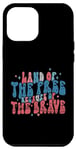 iPhone 14 Plus land of the free because the brave Red White Blue USA 4th of Case