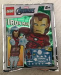 POLYBAG LEGO MARVEL AVENGERS FIGURINE MINIFIGURE FOIL 242210 IRON MAN V2