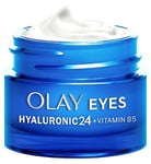 Olay Hyaluronic Acid 24 + Vitamin B5 Day Eye Gel Cream with Niacinamide, 15ml