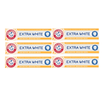 Arm & Hammer Toothpaste Extra White Care 125g x 6