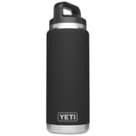 YETI - Rambler 26oz (760 ml) Bottle - Black - Camping/Travel Drinkware