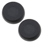 1 Pair Black Ear Pads Protein Leather Cushion for Skullcandy Grind Headset Black
