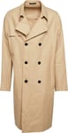 Emporio Armani Men's Jacket Trench Coat Matt Line Size 54